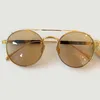 Classic Small Frame Round Sunglasses Womenmen Brand Designer Alloy Mirror Sun Glasses Vintage Modis Oculos8762103