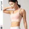 Sports Bra Yoga Stroje Kobiety Udogodnienia Biegowe Kamizelki Yoga Wstrząsy Zbierz W Kształcie Fitness Sexy Cross Back Tank Tops