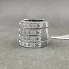 nudillos de metal de plata