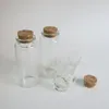 360 x 30ml Clear Glass Bottle with Wood Cork 30*70*17mm Empty Stopper Vial Used for Storage Craft Container