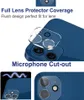 バックカメラレンズの緩和されたガラスプロテクターのためのiPhone 13 12 Mini 11 Pro最大Galssフィルムスクリーンプロテクト