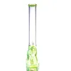 Boots design two colors 11.8inches bong water pipe glass bongs with downstem and bowls