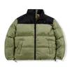 メンズ冬の膨らみジャケットダウンコートレディースファッションジャケットカップルパーカアウトドアウォームフェザー衣装アウトウェアマルチカラーコートサイズM-2xl