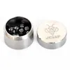 JCVAP The RIO Gr2 Titanium Jar with 4mm SiC Terp Pearls Container Metal box for Ruby Balls Quartz Beads Insert