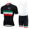 Pro Takımı Italia Bisiklet Giyim 9D Set MTB Üniforma Bisiklet Giysileri Yaz Hızlı Kuru Bisiklet Jersey Erkek Kısa Maillot Culotte