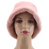 Fausse fourrure hiver seau chapeau pour femmes fille mode solide épaissi doux chaud casquette de pêche vacances dame Outdoor1 Scot22