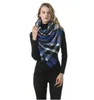 格子縞のスカーフはレディースの特大のタッセルタータンの格子縞の毛布の毛布のスカーフ大チェックラップショール冬季暖かい格子縞の毛布スカーフLSK1986