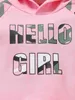 Baby-Kapuzenpullover mit Buchstaben-Grafik und Kontrast-Camouflage und Raglanärmeln SIE