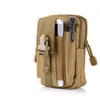 Portable Phone Bag For Man Molle Waist Bag Belt Hanging Package Camouflage Sports Accessories High Quality 7 5js H1