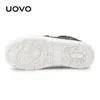 Uovo Kids Nasual Shoes Fashion Boys and Girls Sneakers الخريف الشتاء للأطفال الأحذية أحذية الأطفال الحجم 27# -35# LJ201203