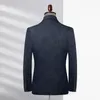 Top Grade Designer Marque Casual Mode Coréenne Veste Coupe Régulière Blazer Pour Hommes D'affaires Costume De Mariage Manteau Vêtements Pour Hommes 220310