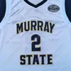 Basketballtrikots Murray State Basketballtrikot NCAA College Morant Tevin Brown KJ Williams Anthony Smith Chico Carter Jr. Jaiveon Eaves DaQuan Smith