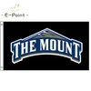 NCAA Mount St. Mary's Mountaineers Flag 3 * 5ft (90cm * 150cm) Bandiera in poliestere Banner decorazione volante casa giardino bandiera Regali festivi