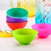 Mini Silicone Bowls Soft Flexible Baby Feeding Bowl Prep Serve Bowls For Condiments Dips Snacks DIY Crafts Bowls IIA882