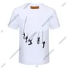 2022 Summer Mens T-shirts Big Lettre Imprimer T-shirts Europe Italie Femmes Street Casual Coton Personnes T-shirts Fashion Designer T shi268S