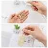 Creative Cherry Blossoms Hollow Out Metal Bookmark Cute Golden Bookmarks Paper Clip Office School Students Mini Bookmarks WDH1451 T03