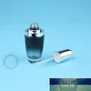 15pcs/Lot Wholesale Glass 30ml Essential Oil Bottle Women Cosmetic Container 1OZ Dropper Bottle with Silver Cap Packaging