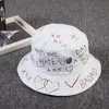 Ontwerper Emmer Hoed Zonnebrandcrème Vissen Outdoor Hip Hop Cap Zomer Visser Bob Graffiti Hoed voor Mannen Vrouwen Paren Geschenken