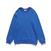 Mężczyźni Trendy Bluzy Aktywny Z Długim Rękawem Grube Pure Color List Wzór Męskie Streetwear Hurtownie dla Unisex Pullover Bluzy