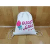 blank canvas drawstring bags