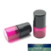 6pcs Mini Bouteilles en verre de Roller coloré pour Essential Parfum d'huile Roulez Rechargeables bouteille Déodorant Contenir