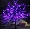 1 5M 1 8m 2m Glänzende LED Kirschblüte Weihnachtsbaum Beleuchtung Wasserdichte Garten Landschaft Dekoration Lampe Für hochzeit Party Christ277C