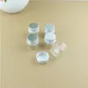 24PCS/lot 30*30mm 10ml Cute Small Glass Bottles Aluminum Caps Jars Vials Transparent Containers Perfume Bottleshigh qualtity