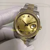 10 färg verklig foto topp midsize bp fabrik klocka män kvinnor 36mm 126233 stål gul guld champagne diamant ratt 126203 126231 bpf cal.2813 Rörelse klockor