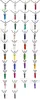 Collana di prismi esagonali in pietra naturale Gioielli di moda per collana da uomo da donna Yoga