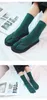 5 Paare zwei Finger Socken japanische Stil Clogs Socken Splitzige Frauen High Rohr Baumwolle zwei Zehen Home Floor Socken 201109