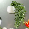 Aimants de réfrigérateur en pot artificiel vert plantes succulentes bonsaï ensemble faux fleur Vase Souvenir tableau noir autocollants magnétiques C0125