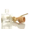 10ml Parfum voiture Pendentif bouteille vide Hanging verre Ornement Auto Transparent diffuseur d'huiles essentielles en gros à bas prix