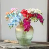Elegant 3D Phalaenopsis Orchid For Dining Table Home Decor Artificial Flowers Wedding DIY Decorations 100 Pcs Free Shipping