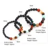 Galaxy oito planetas Breaded Bracelet Men Natural Stone Universo Sistema Solar Sistema de Yoga Chakra Bracelets For Men Women Jewelry 2019 R7SDQ