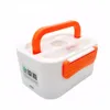 Tenbroman Portable Lunchbox 220V Electric Heated Lunch Box Matbehållare med fack för hem Barn Vuxna med Plug T200710