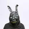 Tier-Cartoon-Kaninchen-Maske Donnie Darko FRANK the Bunny Kostüm Cosplay Halloween Party Maks Supplies Y200103278m