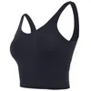 Vansydical Workout Fitness Bras Crop Top Women Vest Types Sexy Uneck Gym Yoga Racerback Padded Jogger Tanks Athletic Brassiere1523161