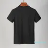 Luxury-Famous Mens High Quality T Shirt Letter Print Round Neck Short Sleeve Black White Fashion Men Women High Quality Tees237s