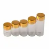 100 unités 5 ml 6 ml 7 ml 10 ml 14 ml bouteilles en verre avec bouchons à vis en aluminium or vide huile essentielle cadeau de mariage