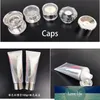 Högkvalitativ 100ml Silver Plastic Soft Tube 100g Kosmetisk Lotion Cream Shampoo Tandkräm Klämma flaskor Fri frakt