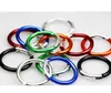 1000pcs cirkel runda karabiner camping vår snap clip krok nyckelring camping klättring vandring utomhus verktyg sn4421