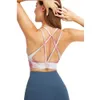 Beauty Back Tight Yoga Outfits Bra Women's Tanks Camis Running Fitness Vest Print Underwear Shockproof Sports Tank Tops Workout Exercise Shirt Tees