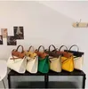 Totes de lujo Bolso de lona casual de gran capacidad Bolsa de mensajero de alta calidad Bolsos de hombro de diseñador para mujer Mango de cuero suave Diseño simple Cross Body HBP