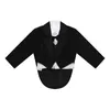Clothing Sets Little Boys Black Bow Tie Christening Suits Kids White Handsome Baptism Outfits Tuxedo Baby Boy Ceremony Birthday Party