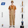 Inflation Mens Overalls Löst fit casual Men byxor Broadcloth Polyester Mens Pants Hip Hop Streetwear Mens Overalls 3027S20 201128