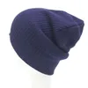 M301 New Autumn Winter Men Women Knitted Hat Solid Color Warm Beanies Skull Caps Knitted Hat