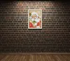 Peintures de décoration pour la maison du père Noël rouge, outils d'artisanat au point de croix faits à la main ensembles de couture à broder comptés impression sur toile DMC 14CT / 11CT