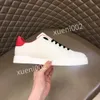 2022 Toppkvalitet Kvinnor Män Stövlar Luxurys Designers Skor Vit Tryckt Kalv Läder Casual Shoe Trainers Blue Runner Time Shoes 39-45 2DJ211204