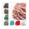 Beads 68pcslot 8x6mm Rondelle Austria Faceted Crystal Glass Beads Loose Spacer Round Beads Diy Jewelry Making For jllIWE5456554