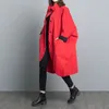 EWQ nuova primavera colletto alla coreana maniche a pipistrello monopetto colori a contrasto giacca di grandi dimensioni giacca a vento femminile WK51207XL 201102